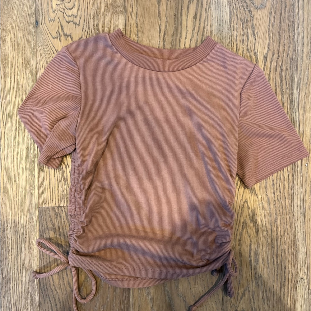 Crop top with ties